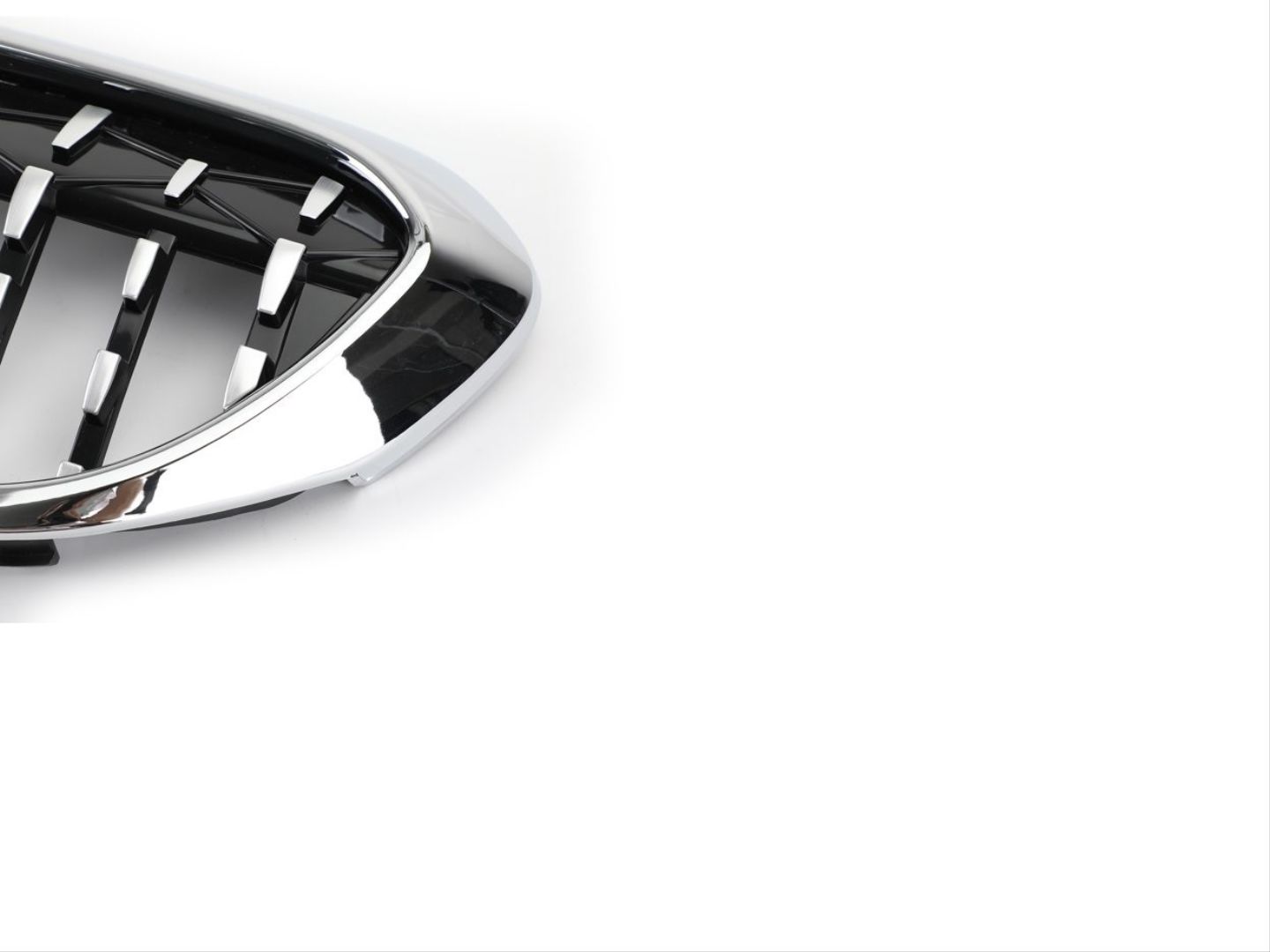 Bmw 5 Uyumlu Serisi G30 2017 + Diamond Böbrek - Krom Çerçeve