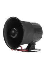 Oto Alarm Sireni 6 Sesli 12 Volt 20 Watt 120 Db
