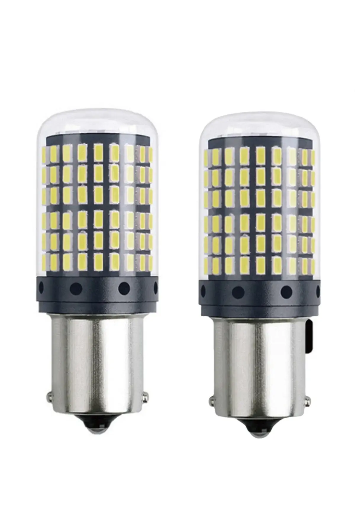 Dekoratif led ampul tek duy turuncu    144led 1156  p21w / LAAM974