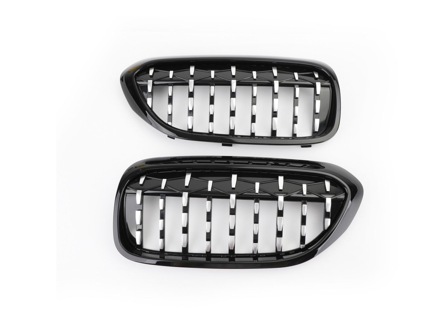 Bmw G30 Uyumlu 2017+ Diamond Böbrek - Piano Siyah