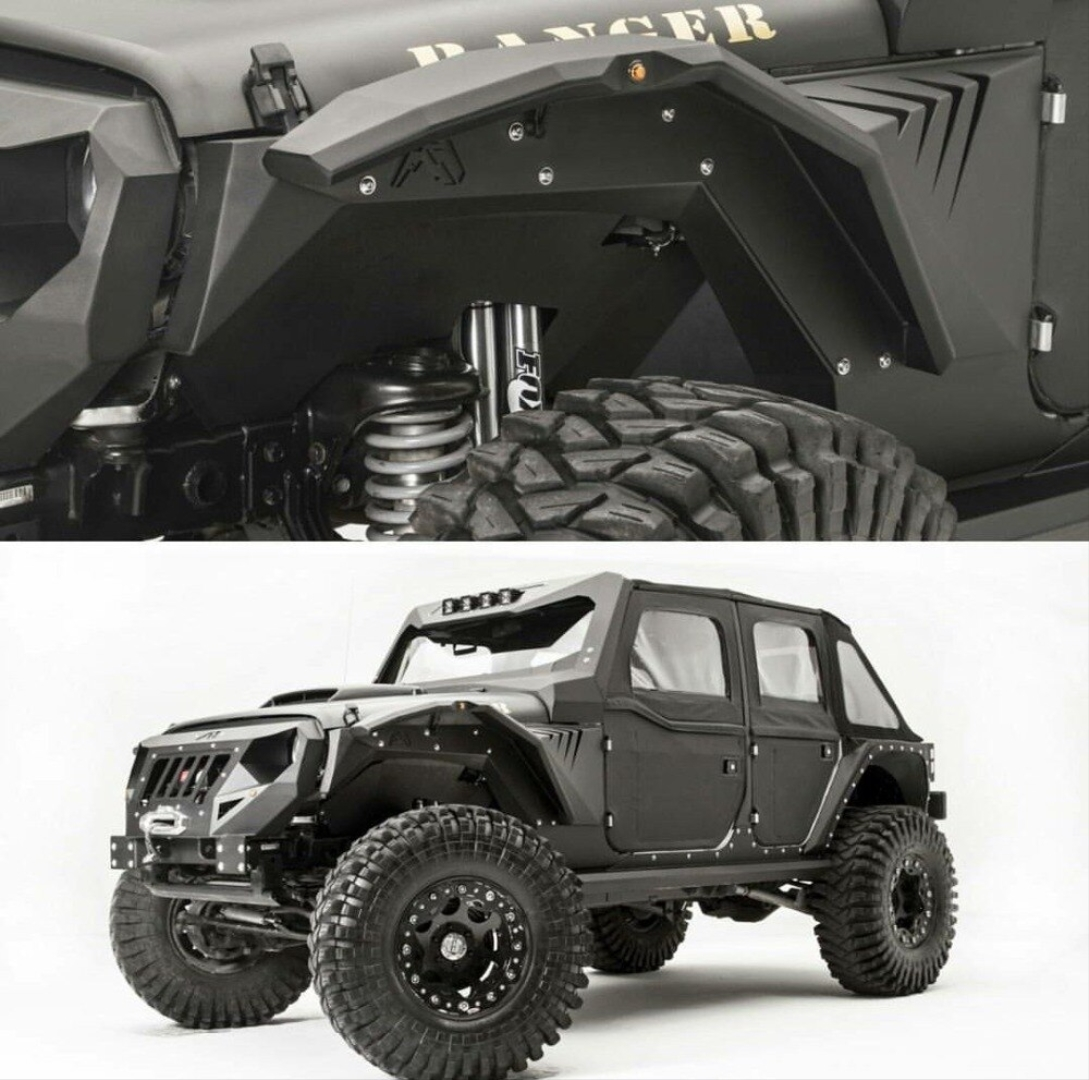Wrangler Jk Uyumlu 2007-2017 Armor Dodik Seti (Sac)