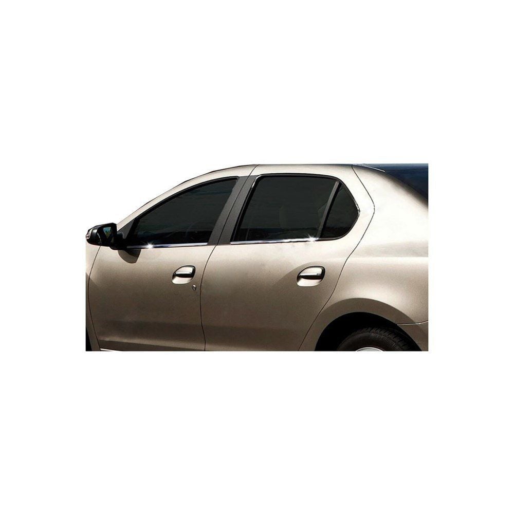 Renault Symbol Uyumlu 2 Cam Çıtası 4 Parça  Krom 2009-2013