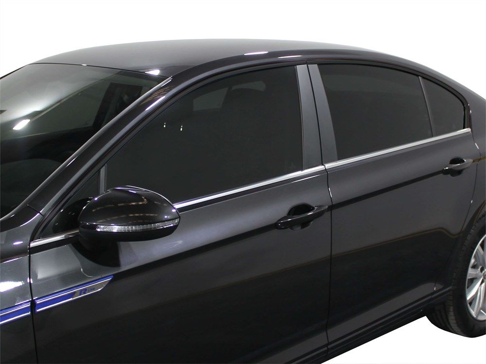 VW Passat B8.5 Cam Çıtası 4 Prç Krom 2019 ve Sonrası