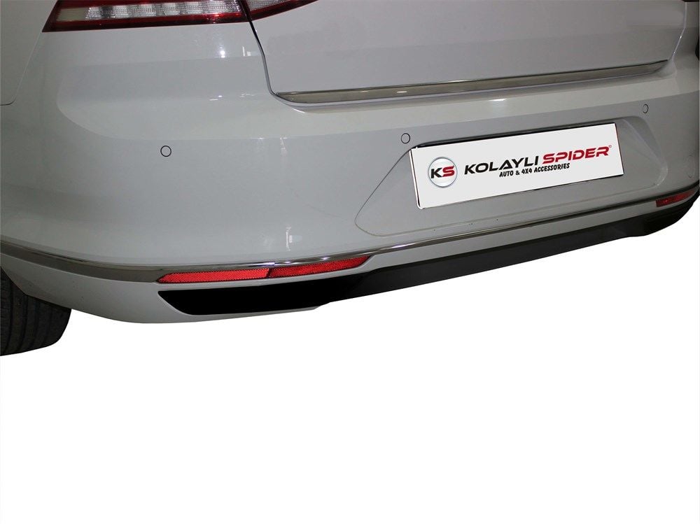 VW Passat B8.5 Egzoz Çıkışı 3 Prç Krom 2019 ve Sonrası