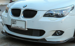 Bmw 5 Serisi E60 Uyumlu Ön Lip (Parlak Siyah)
