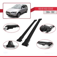 Volvo V50 2004-2012 Arası ile uyumlu Fly Model Ara Atkı Tavan Barı SİYAH