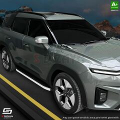 S-Dizayn Peugeot 3008 3 Hybrid Evo Aluminyum Yan Basamak 183 Cm 2024 Üzeri A+ Kalite