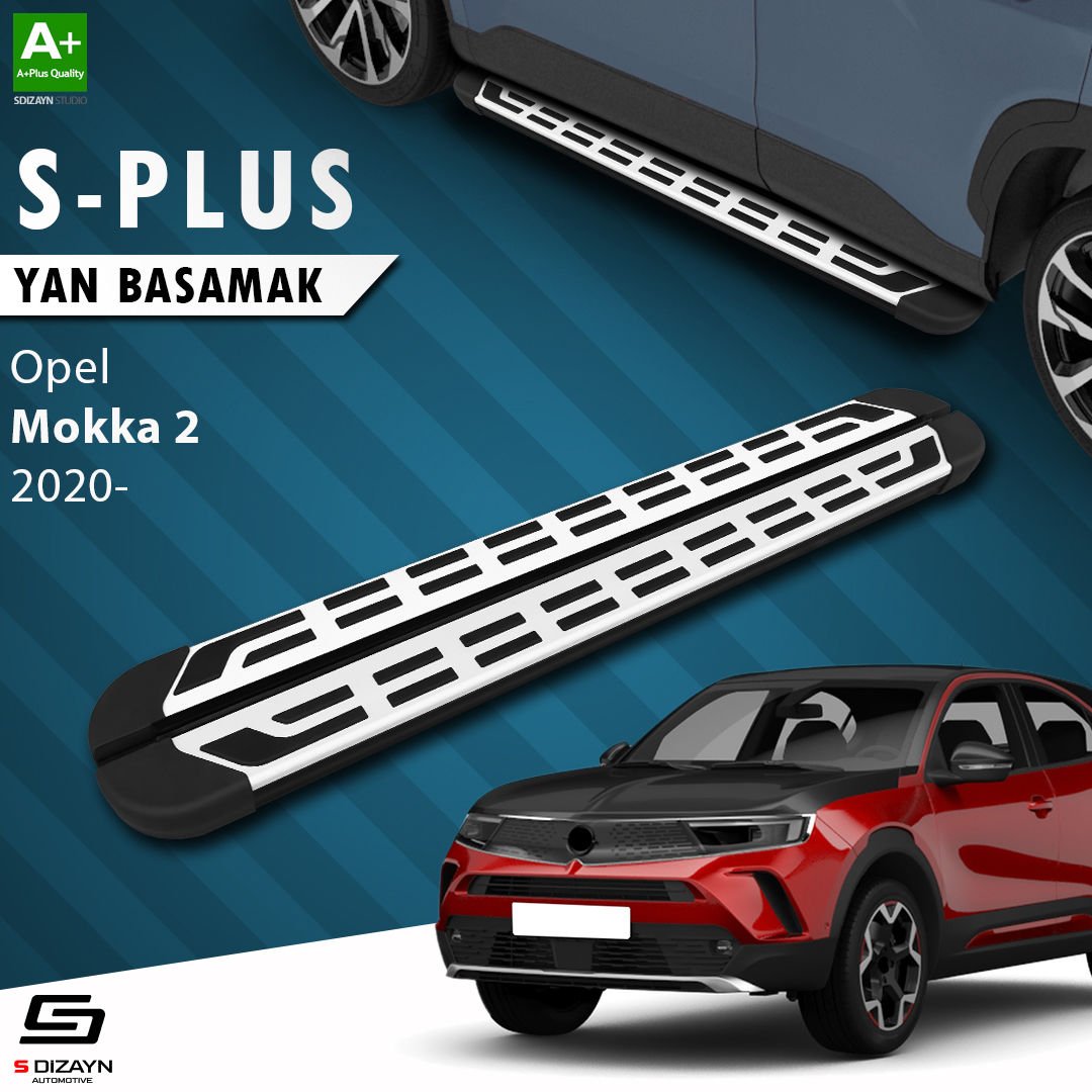 S-Dizayn Opel Mokka 2 S-Plus Gri Yan Basamak 173 Cm 2020 Üzeri