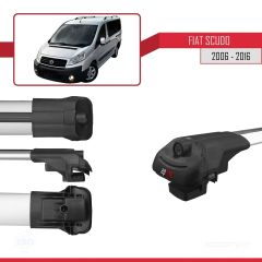 Fiat Scudo 2006-2016 Arası ile uyumlu ACE-1 Ara Atkı Tavan Barı GRİ 4 ADET BAR
