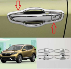 Honda Cr-V Uyumlu 2018 Sonrası Dış Kapı Kolu İç Kaplama ABS Krom Parça