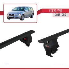 Volvo V50 2008-2012 Arası ile uyumlu ACE-4 Ara Atkı Tavan Barı SİYAH