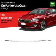 Fiat Egea Uyumlu Sedan Krom Ön Panjur Üst Çıtası 2015-2020