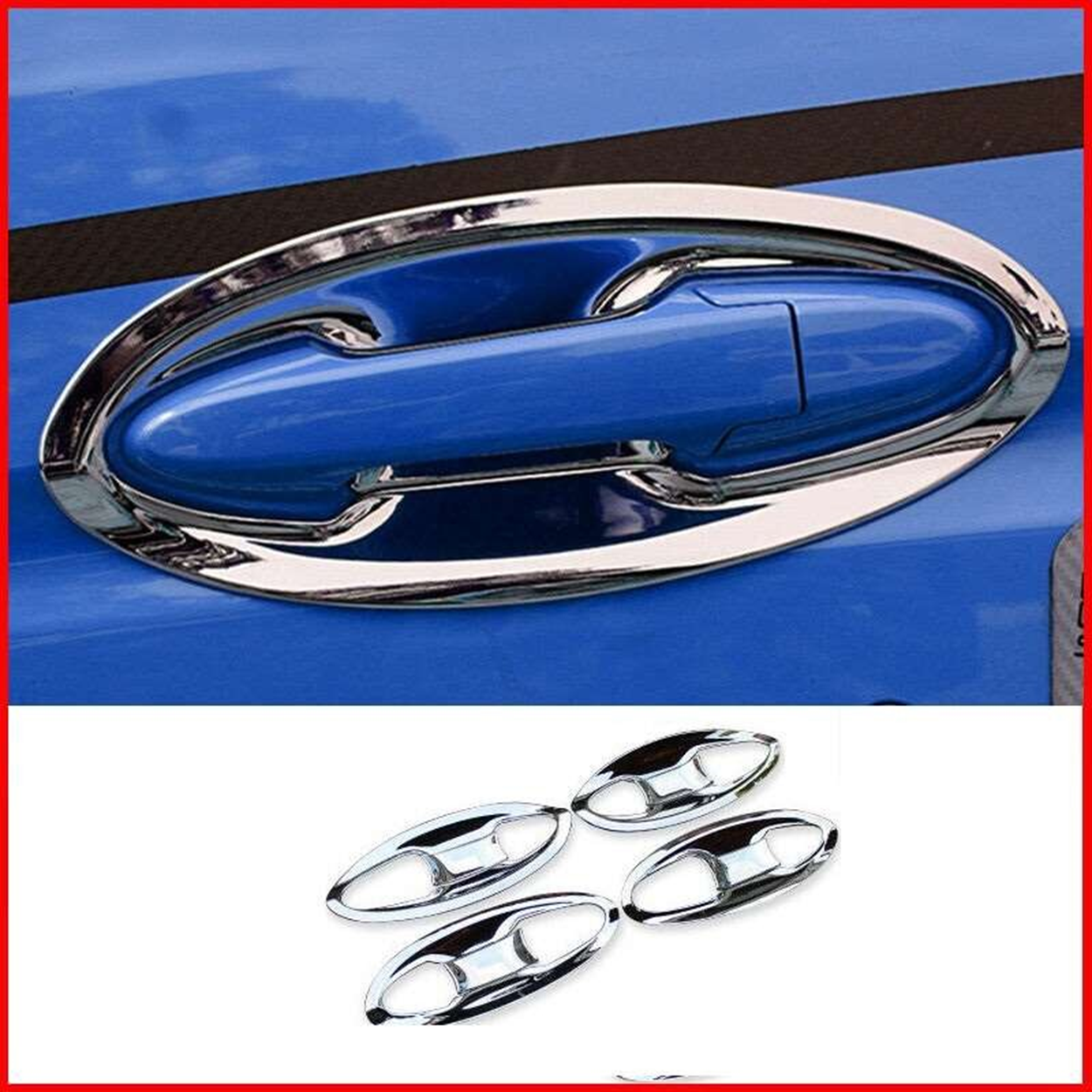 Honda Jazz Uyumlu 2014 Sonrası Dış Kapı Kolu İç Kaplama ABS Krom Parça