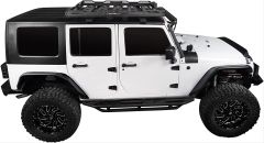 Wrangler Jk Uyumlu 2007-2017 Tavan Sepeti Ve Cam Çerçevesi (Ledli)