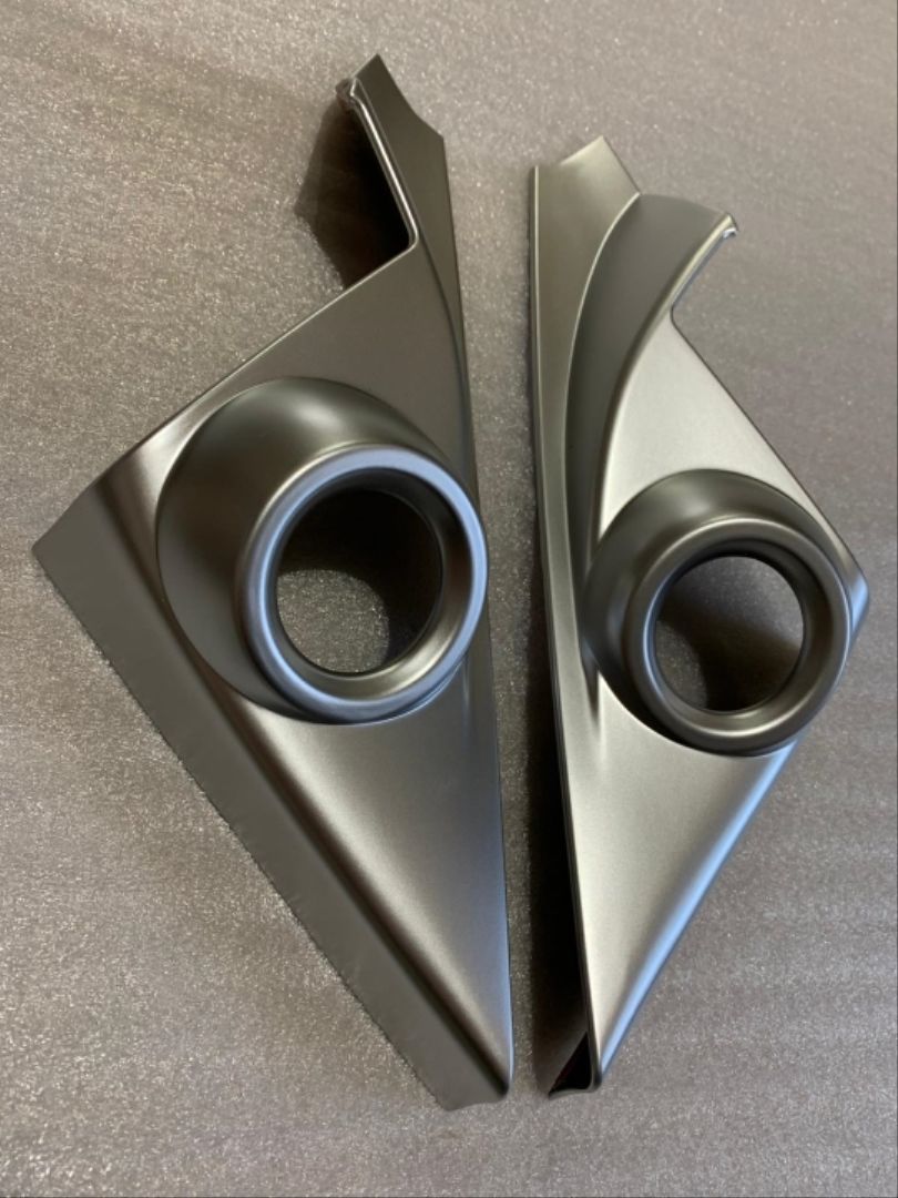 Honda Civic Uyumlu Fc5 2016-2021 Silver Tweeter Kaplama