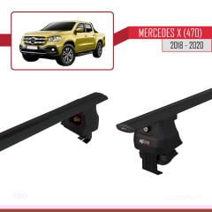 Mercedes X (470) 2018-2020 Arası ile uyumlu ACE-4 Ara Atkı Tavan Barı SİYAH
