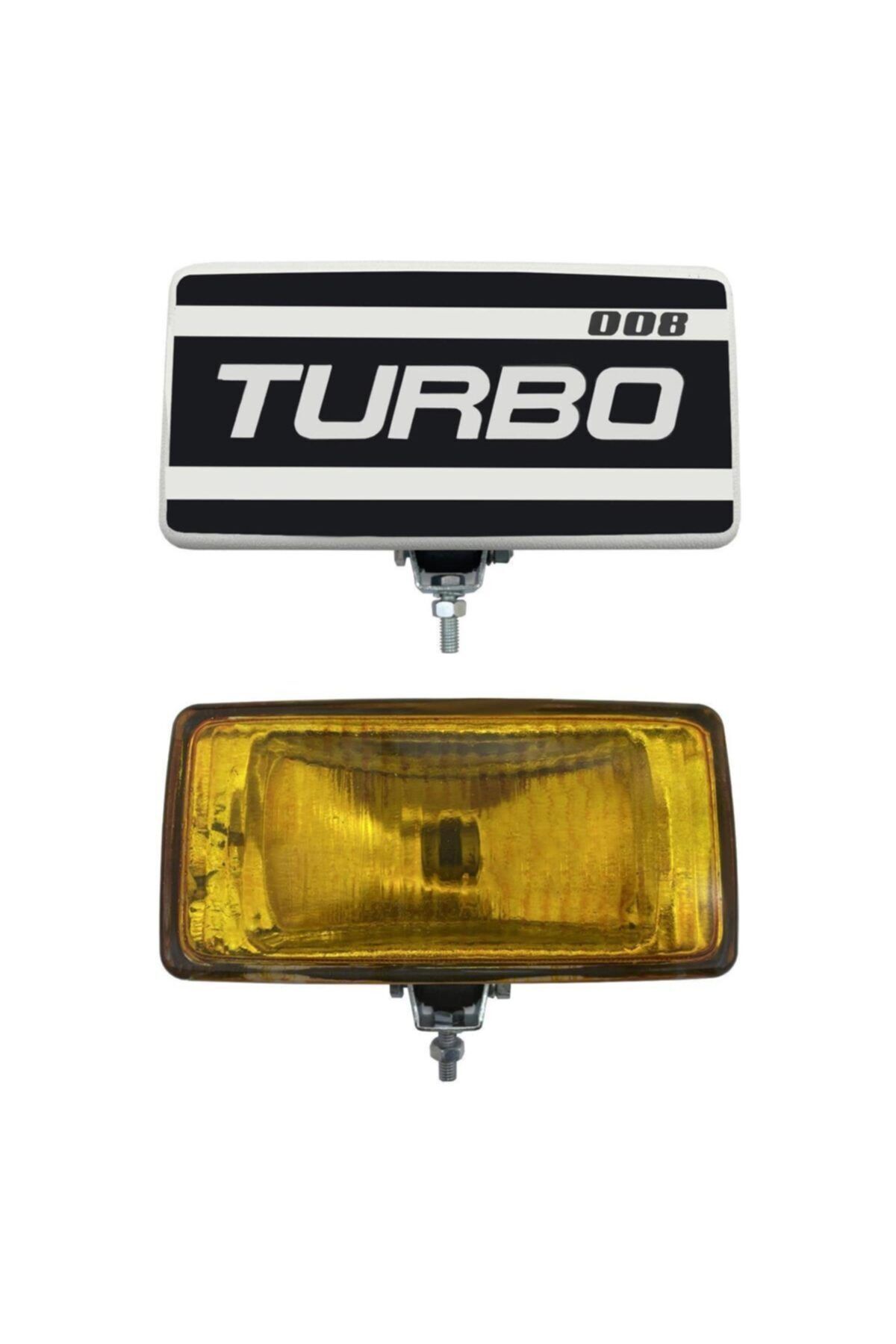 Turbo 008 Oto Sis Farı Sarı Camlı 1 Adet