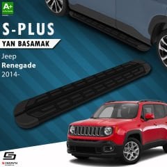 S-Dizayn Jeep Renegade S-Plus Siyah Yan Basamak 173 Cm Etekli 2014 Üzeri
