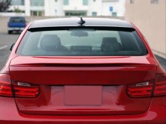 Bmw 3 Uyumlu Serisi F30 Cam Üstü Spoiler - Piano Black (Parlak Siyah)