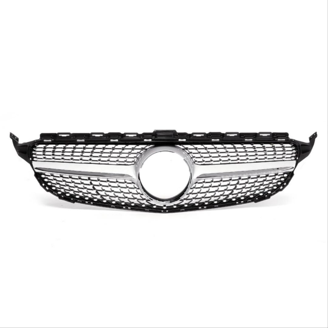 Mercedes W205 Uyumlu C Serisi 2014-2018 Diamond Panjur - Gri