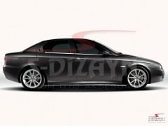 Alfa Romeo Uyumlu 156 Krom Cam Çıtası 4 Parça 1997-2007 Parça