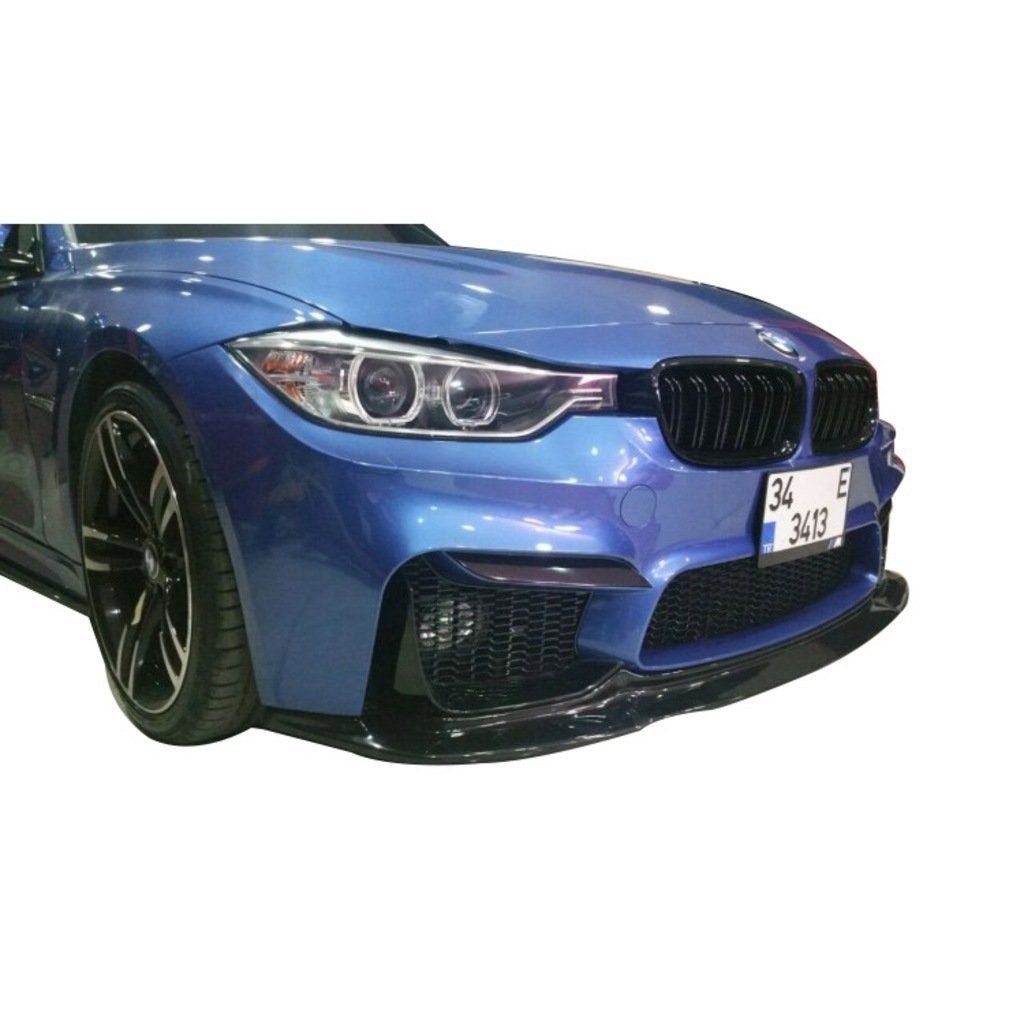 Bmw F30 Uyumlu M3 Ön Lip (Plastik)