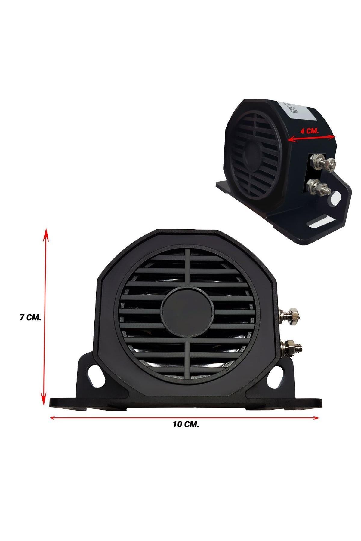 Oto Geri Vites Sireni 12 Volt 48 Volt Uyumlu