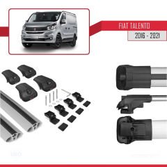 Fiat Talento 2016-2021 Arası ile uyumlu ACE-1 Ara Atkı Tavan Barı GRİ