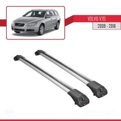 Volvo V70 2008-2016 Arası ile uyumlu ACE-1 Ara Atkı Tavan Barı GRİ