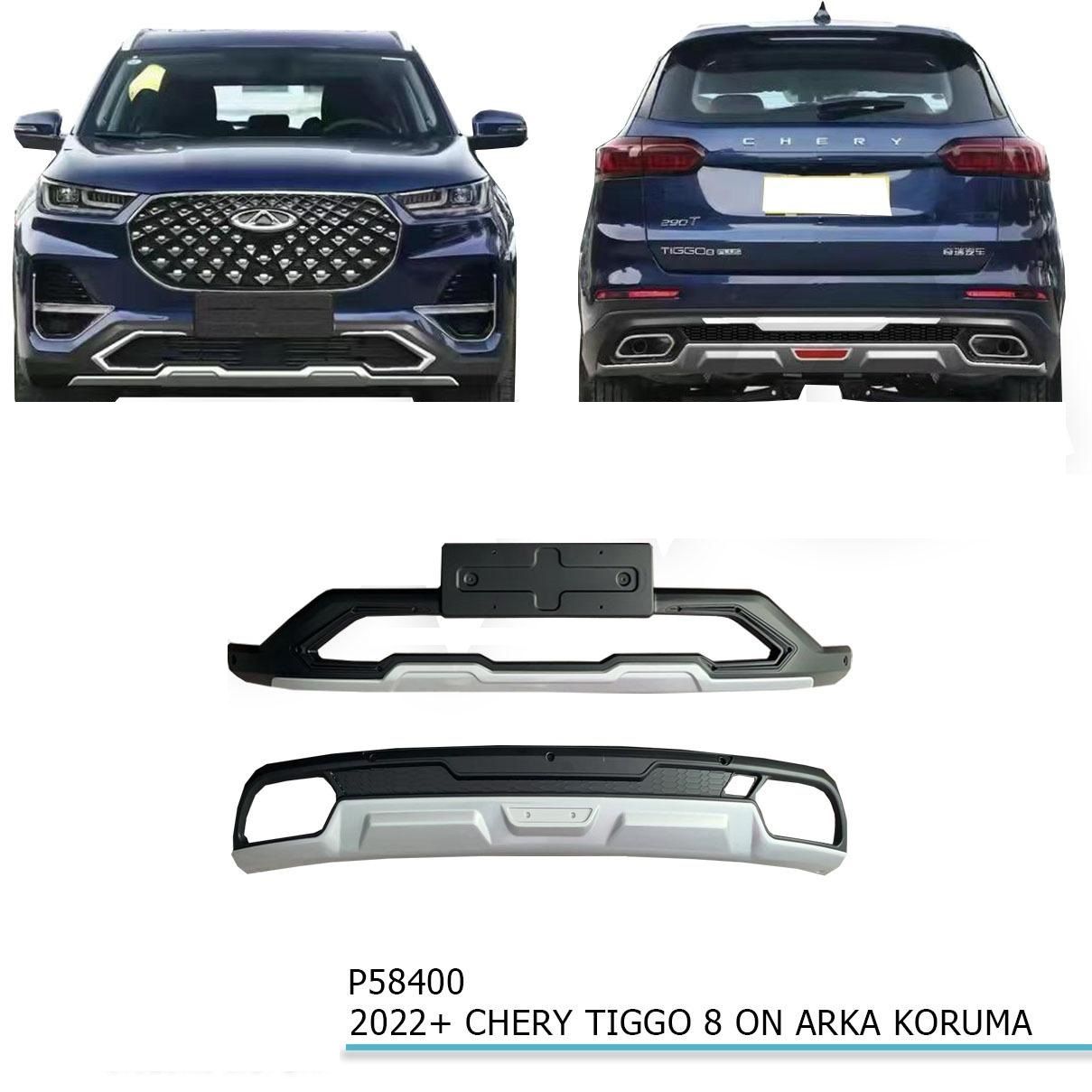 Chery Tiggo 8 Ön Arka Difüzör Tampon Koruma 2022-2023