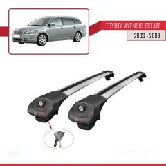 Toyota Avensis SW 2003-2009 Arası ile uyumlu ACE-1 Ara Atkı Tavan Barı GRİ