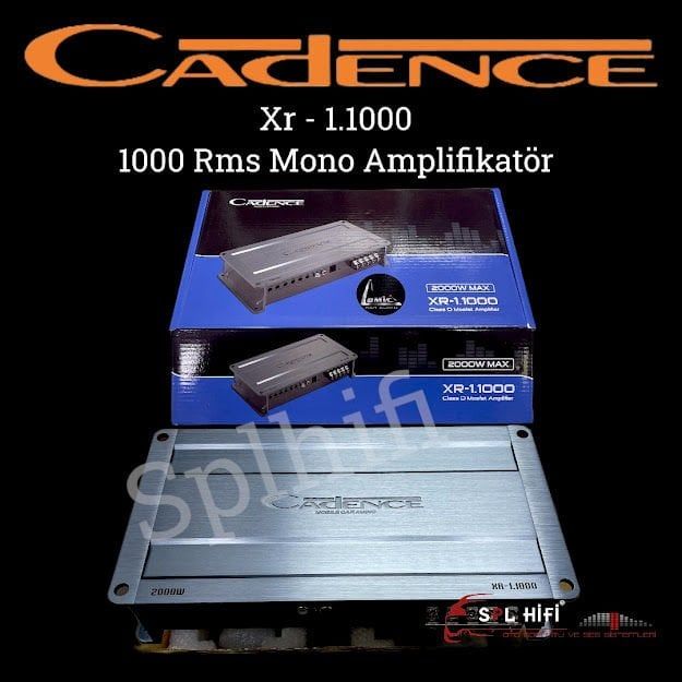 Cadence Xr Uyumlu - 11000 Mono Amplifikatör