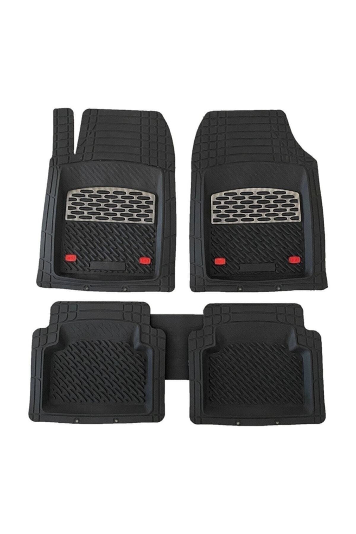 Safir Mini Uyumlu John Cooper Havuzlu Universal Paspas Krom Karbon Parça