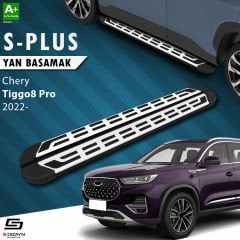 S-Dizayn Chery Tiggo8 Pro S-Plus Gri Yan Basamak 183 Cm Etekli 2022 Üzeri
