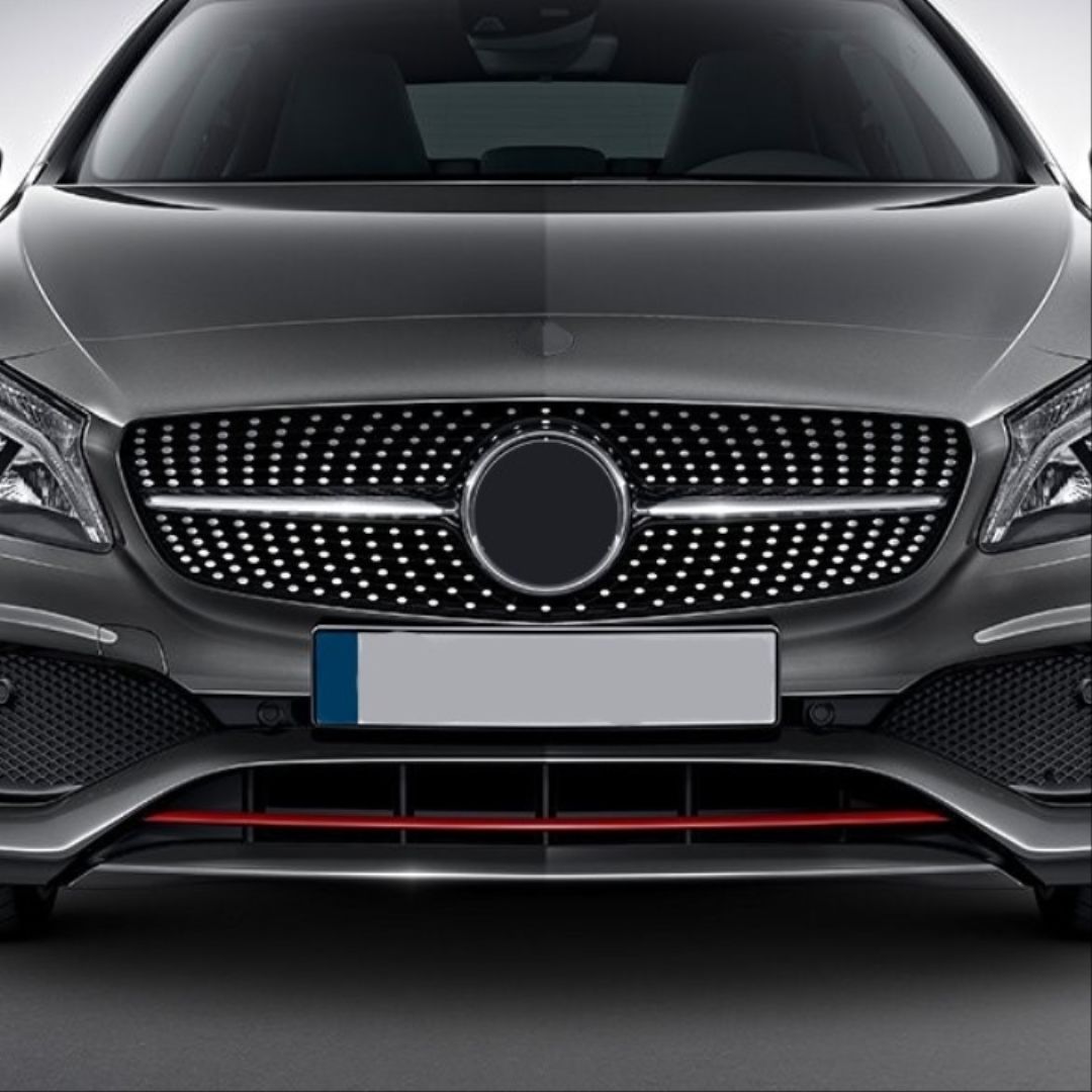 Mercedes W176 Uyumlu (2016-2018) A Serisi Diamond Panjur - Siyah