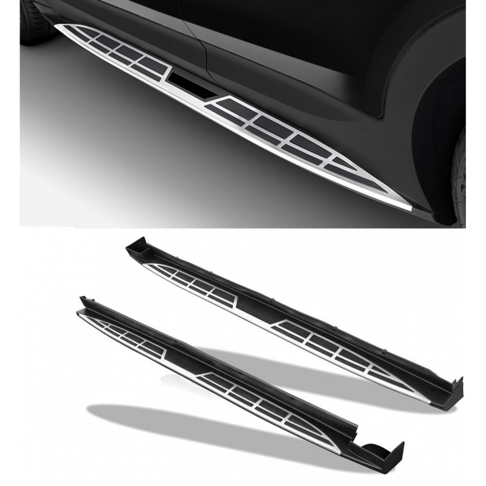 Hyundai Santa Uyumlu Fe 2019 Sonrası Yan Basamak Square Style Parça