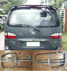 Hyundai Starex Uyumlu 1997 2007 Arka Stop Kaplama ABS Krom Parça