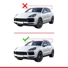 Porsche Cayenne (9YA/9YB) 2018 ve Sonrası ile uyumlu ACE-2 Ara Atkı Tavan Barı Gri