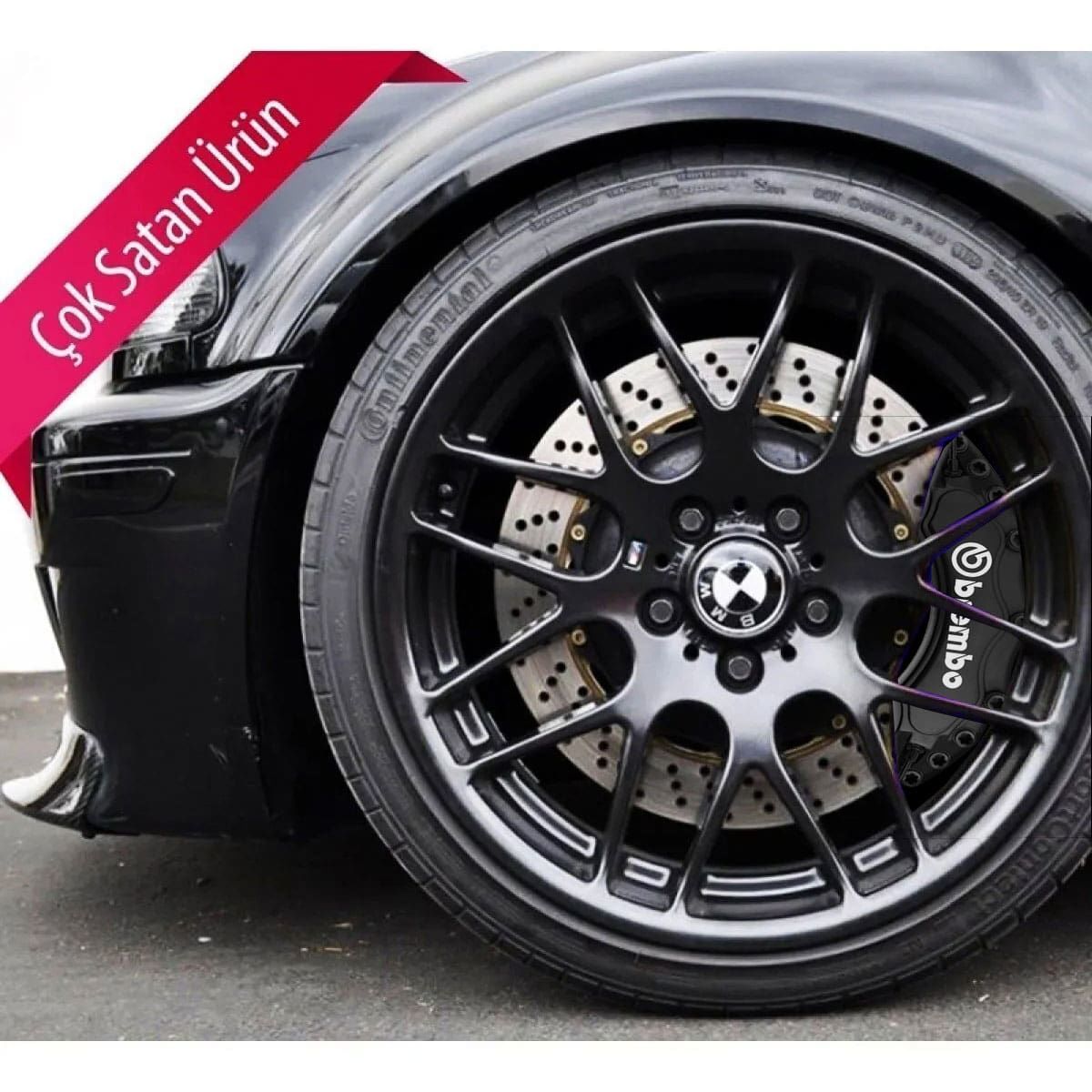 g Uyumlu Brembo Siyah Kaliper Kapağı 4 Parça Ön Arka Set