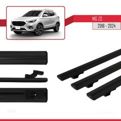 MG ZS 2018 ve Sonrası ile Uyumlu Basic Model Ara Atkı Tavan Barı SİYAH 3 ADET