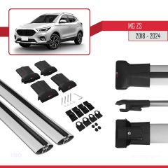 MG ZS 2018 ve Sonrası ile Uyumlu FLY Model Ara Atkı Tavan Barı GRİ