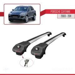 Porsche Cayenne 2003-2011 Arası ile uyumlu ACE-1 Ara Atkı Tavan Barı GRİ