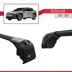Toyota bZ4X (EA10) 2022 ve Sonrası ile uyumlu ACE-2 Ara Atkı Tavan Barı SİYAH