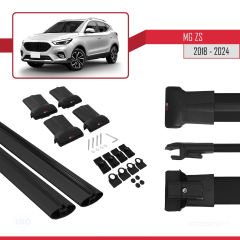MG ZS 2018 ve Sonrası ile Uyumlu FLY Model Ara Atkı Tavan Barı SİYAH