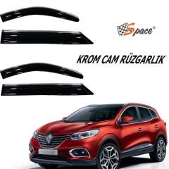 Krom Cam Rüzgarlığı Renault Kadjar 2016-2021/ Caru423