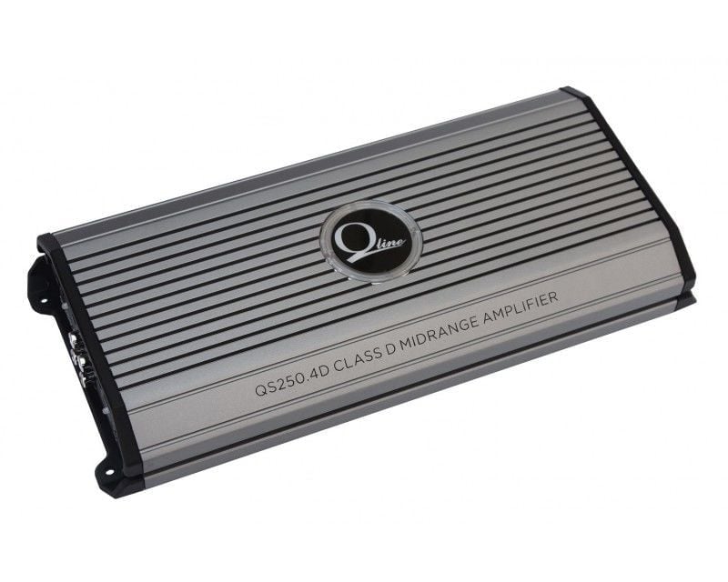 Qline Qs Uyumlu 250.4 D 4 Kanal Midrange Amfisi