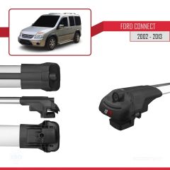 Ford Connect 2002-2013 Arası ile uyumlu ACE-1 Ara Atkı Tavan Barı GRİ 4 ADET BAR