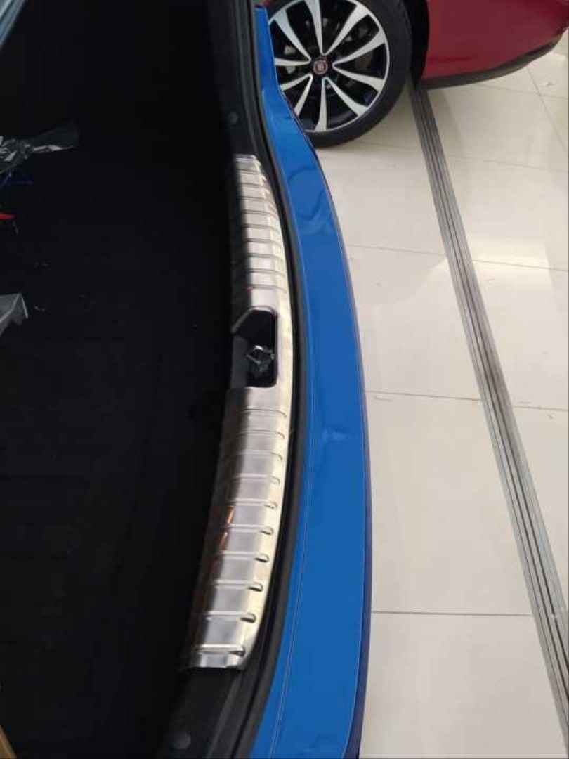 Hyundai Elantra Uyumlu 2016-2019 Bagaj Eşik Koruma (Krom)