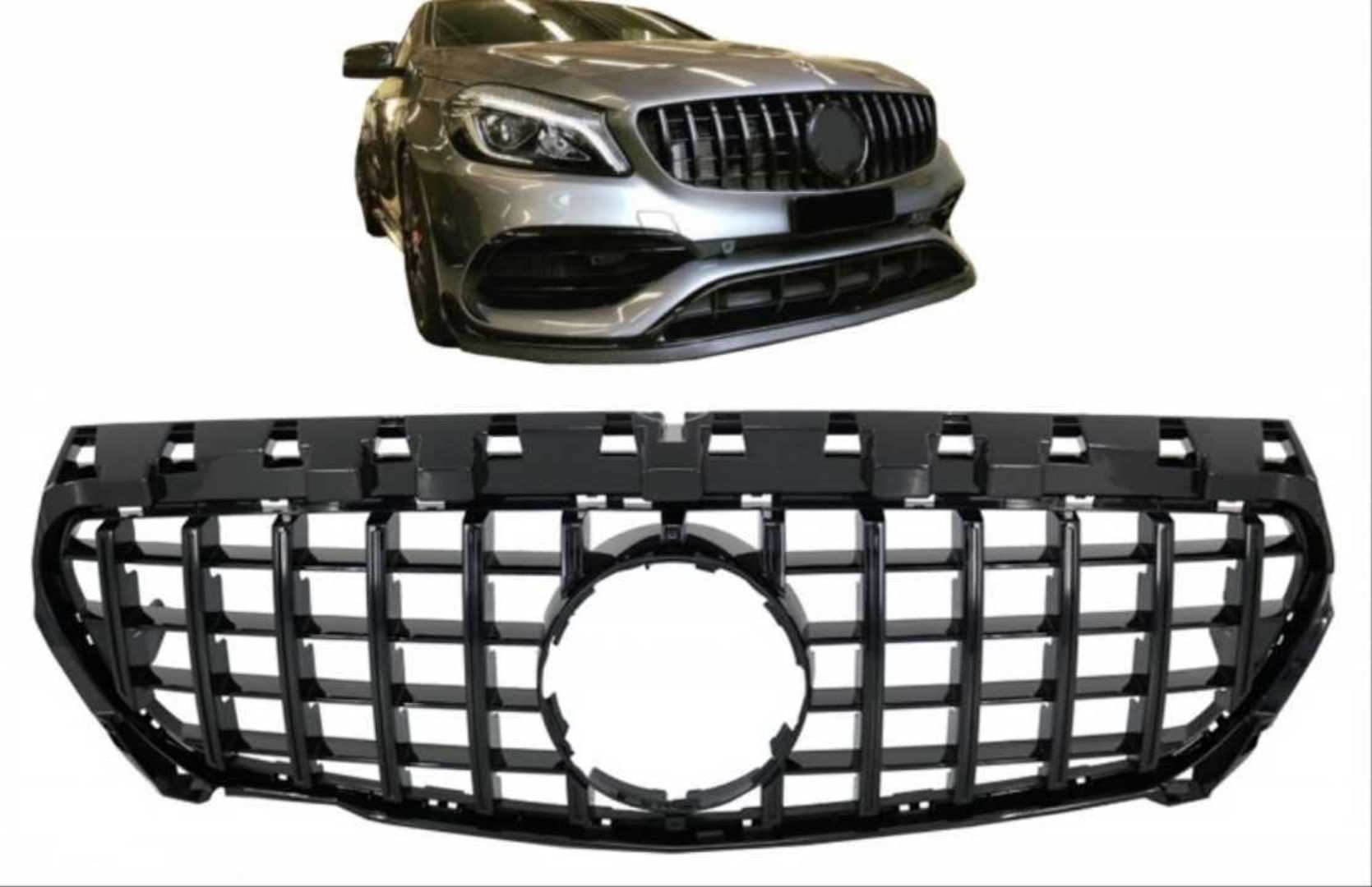 Mercedes W117 Uyumlu 2016-2018 Cla Gtr Panjur - Siyah