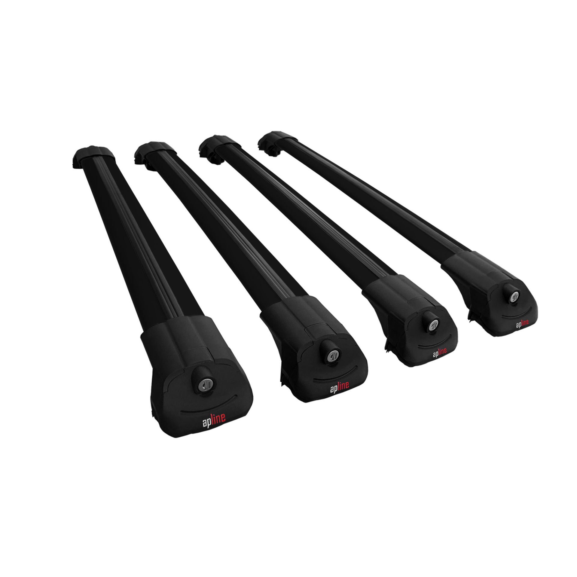 Ford Connect 2002-2013 Arası ile uyumlu ACE-1 Ara Atkı Tavan Barı SİYAH 4 ADET BAR